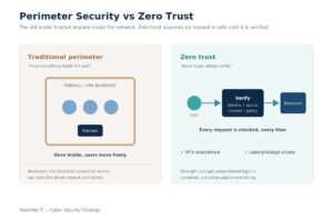 Perimeter Security vs Zero Trust