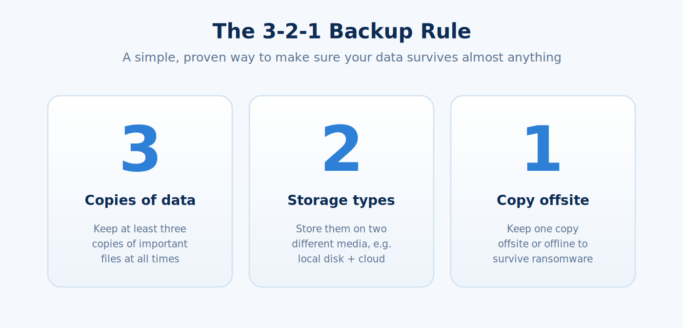 the 3-2-1 backup rule