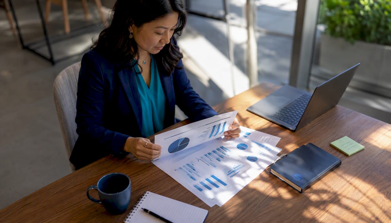 IT manager reviewing disaster recovery plans