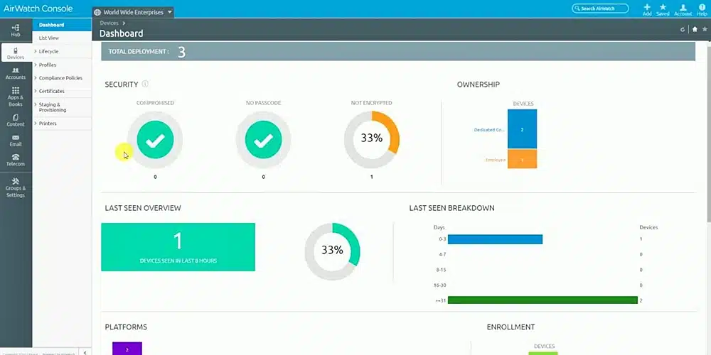 mobile device management