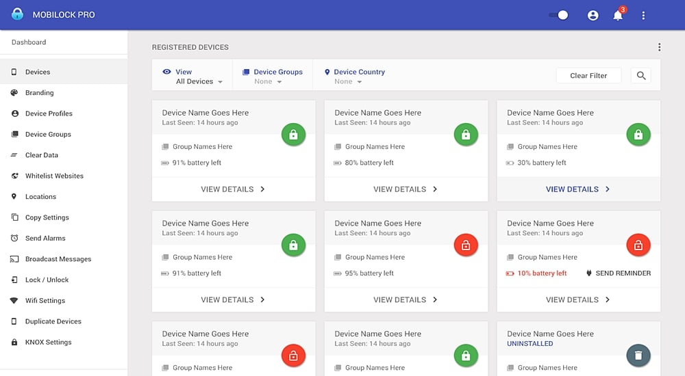 mobile device management