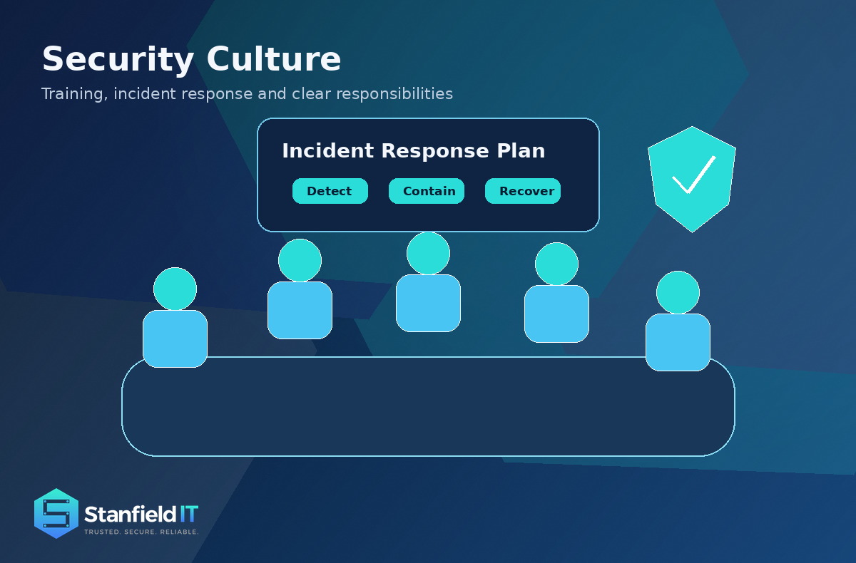 Cyber security training and incident response planning