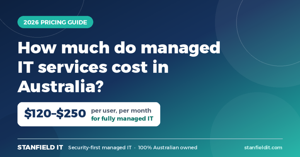 Managed IT Services Cost in Australia (2026 Pricing Guide) - Stanfield IT