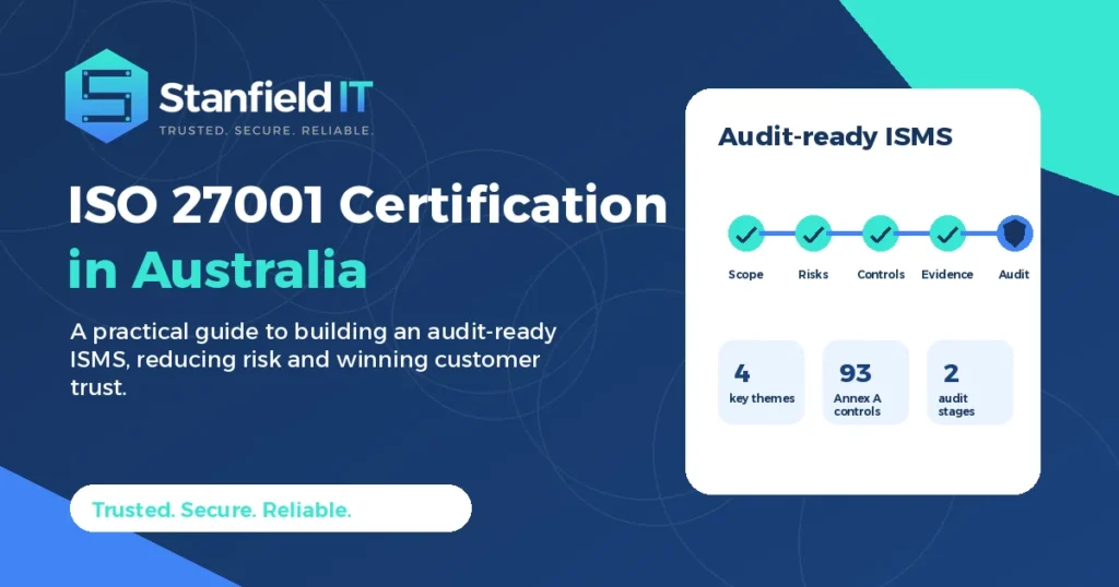ISO 27001 certification in Australia guide with ISMS roadmap and audit readiness steps