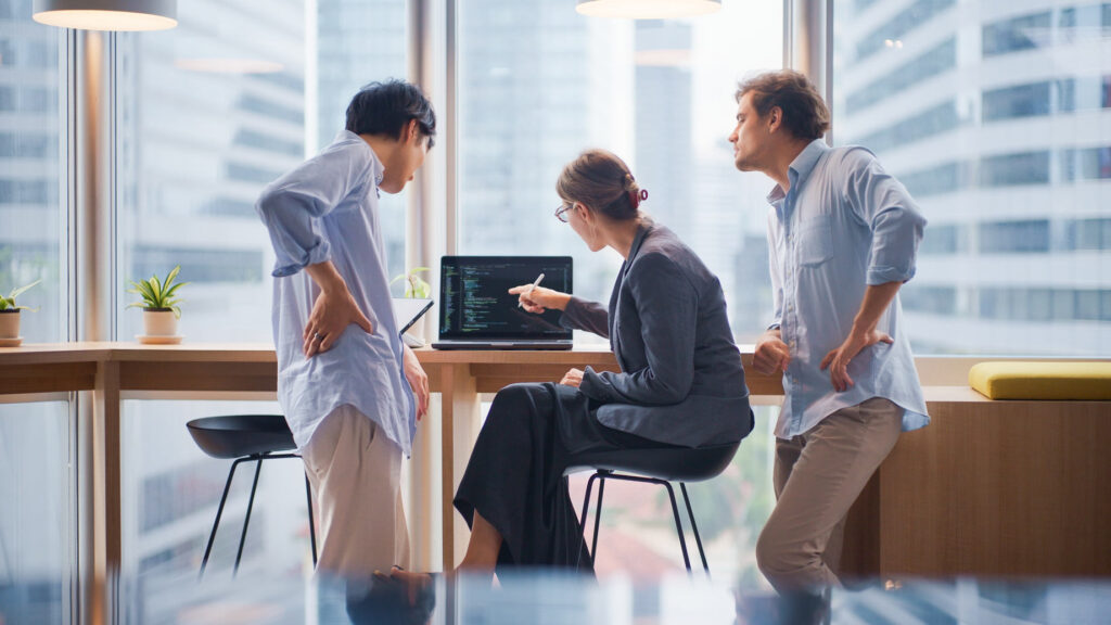 Cyber Security Risk Assessment - Incident Response Services - Security analyst responding to a cyber incident - Security Awareness Training - Business team completing cyber security awareness training